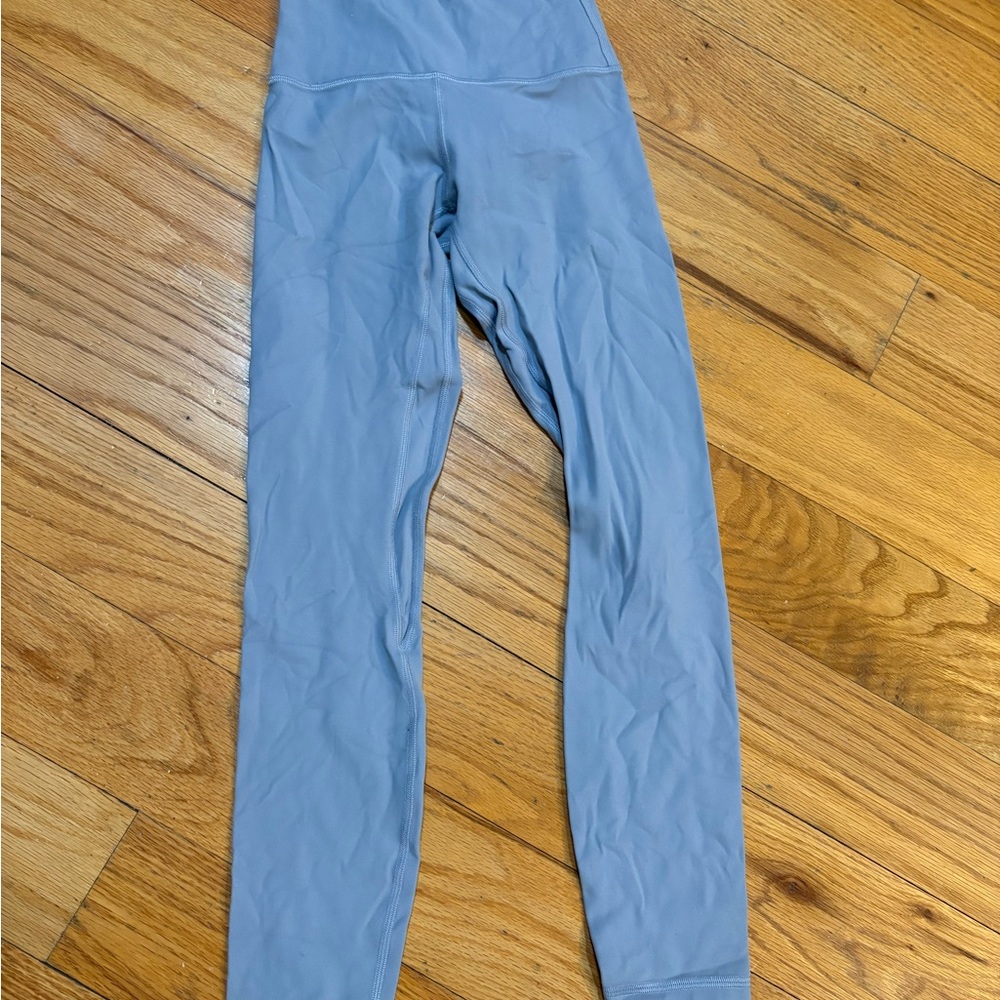 Lululemon Blue Align Leggings inseam 25 size 2
